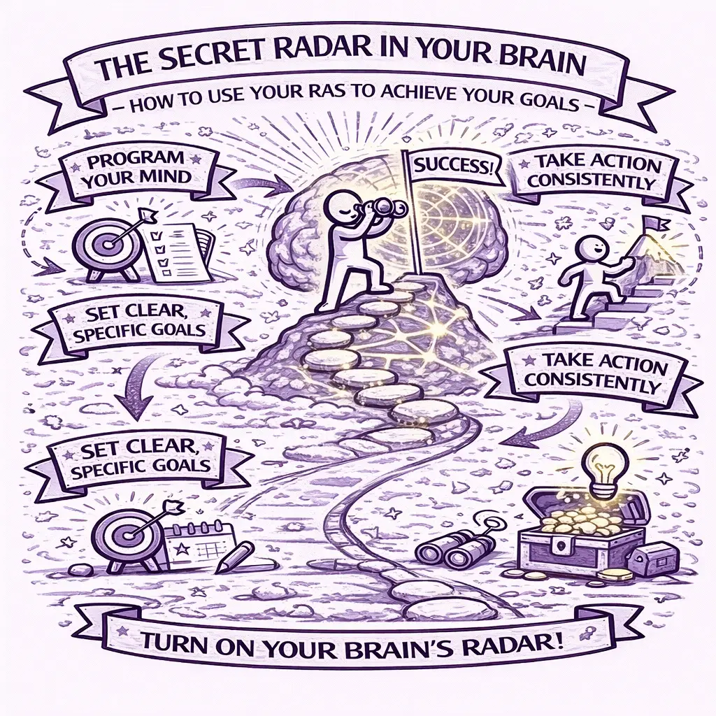 Skill 4 The Secret Radar in Your Brain – How to Use Your RAS to Achieve Your Goals