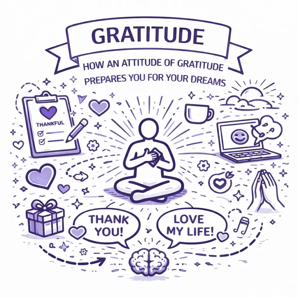 Skill 6 - Gratitude – How an Attitude of Gratitude Prepares You for Your Dreams